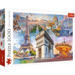 PUZZLE TREFL 2000 WEEKEND IN PARIS