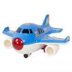 Avion de jucarie pentru copii AIRBUS, albastru