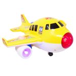 Avion de jucarie pentru copii AIRBUS, galben
