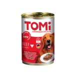 Conserva hrana umeda Tomi caine cu vita, 400 g