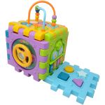 Cub Multifunctional, cu Lumini si Sunete, Multiple Activitati,  Multicolor