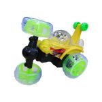 Jucarie Masina Nebuna Galbena cu Telecomanda, Melodii si Lumini Colorate, SALAMANDRA KIDS®