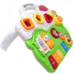 Jucarie Masuta si Centru Activitati Bebelusi Interactiv 2 in 1 Muzical, SALAMANDRA KIDS®, Multicolor