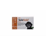 Selehold pentru caini 60 mg ml (5 - 10 kg), 3 x 0.5 ml