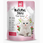 Asternut igienic pentru pisici Tofu Trandafir, Mon Petit 10 l