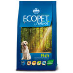 Ecopet Natural Caine Adult Fish - 12 kg