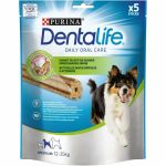 PURINA Dentalife Medium, recompense delicioase pentru talie medie, 115 g