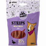 Recompense pentru caini Mr. Bandit STRIPS, rata, 80g