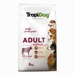 TropiDog, hrana uscata Premium Talie mica cu Vita si orez, 2.5 kg