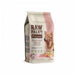 Hrana uscata pentru caini adulti, RAW PALEO HEALTHY GRAIN, somon, 2kg