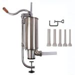 Masina de Umplut Carnati, Carnatar Inox, 3Kg, Vertical, 4 Palnii Incluse