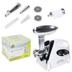 Masina de Tocat Carne Micul Fermier GF-0418, 1200W, cu Accesoriu Pentru Rosii si Carnati