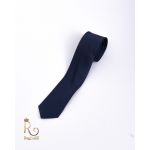 Cravata barbateasca, bleumarin cu model - CV836