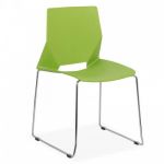 Scaun vizitatori HRC 627 verde