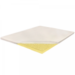 Topper Saltea Ortopedic 140x190 - 100% Latex, 3.5 cm, Aloe Vera, Ergomed