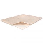 Topper Saltea Super Ortopedic, 6.5 cm, Bio Bumbac, 80 x 200 cm