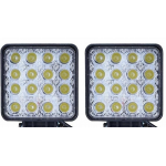 Proiectoare Led Off Road TP-1648 48W 16 12V-24V PATRATE - Set 2 Bucati