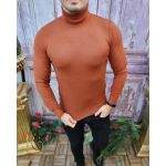 Helanca / Maleta de bărbați, Slim Fit, Maro – BZ275