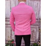 Sacou de bărbați, Slim Fit, Roz-SC795