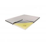 Topper Saltea Memory 4+2 Argentum, 140 x 190 cm