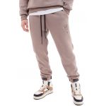 Pantaloni sport cu detalii brodate Chakra