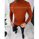 Helanca barbati slim fit caramiziu B2736**