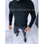 Helanca barbati slim fit neagra B2736 N1-5.6*