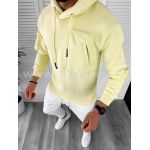 Hanorac barbati galben slim fit K170 I17-3