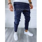 Pantaloni barbati casual regular fit in carouri B1747 9-4 5 E