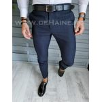 Pantaloni barbati eleganti bleumarin B1769 266-2 E