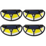 4 x Lampa solara SH -122 LED COB cu senzor de miscare si lumina 3 moduri ILUMINARE