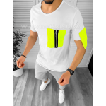 Tricou barbati alb slim fit Vagabond B1943 P3-4.1/X5-4.5