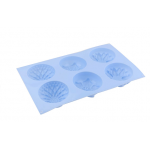 Forma silicon pentru prajituri 6 cavitati Floral AH 0028