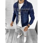 Geaca barbati de blugi bleumarin B9428 46-5