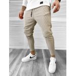 Pantaloni de trening bej conici 971 120-3*