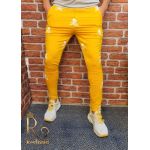 Pantaloni trening de barbati, galbeni , conici, Summer Collection - PNT202