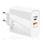 Adaptor alimentare pentru priza cu 2 porturi QC3.0 65W