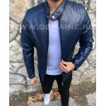 Geaca barbati bleumarin piele ecologica B2828 59-5