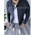 Geaca barbati bleumarin piele ecologica B294 J10-1