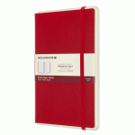 Carnet - Smart Paper Tablet - Hard Cover, Large, Ruled - Red | Moleskine
