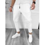 Pantaloni de trening albi conici K192 P20-4.3