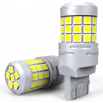 Set 2 becuri auto LED T20 42 SMD 120W 6000K 10000LM