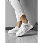Adidasi dama casual cu talpa inalta roz CL2402 A40-2