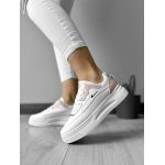 Adidasi dama casual cu talpa inalta roz CL2403 A41-2