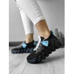 Adidasi dama casual din panza negri h25 A25-1