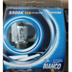 Becuri H4 60W 12V temperatura culoare 5500K Alb