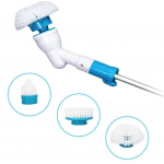 Perie Electrica Rotativa Tip Mop Pentru Curatat Hurricane Spin Scrubber Cu Trei Capete