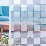 Folie decorativa pentru geam autoadeziva 45 x 300 cm model SAH
