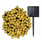 Instalatie Solara 1500 4 ALB CALD cu 300 LED lungime 30 Metri telecomanda