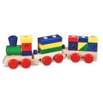 Melissa & Doug - Trenulet Din Lemn De Stivuit